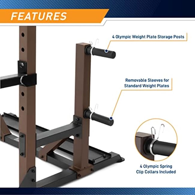 Steelbody Industrial Inspired Heavy Duty Home Gym System for Bodybuilding and Strength Training Available for Full Cage, Squat Rack and Power Tower