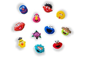 Rainbow Sesame Street Jibbitz Shoe Charms