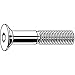 3/8"-16 x 3" Alloy Steel Flat Socket Head Cap Screw, 10 pk.