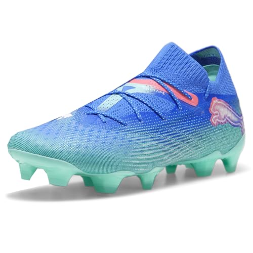 PUMA Mens Future 7 Ultimate Soccer Cleats Cleated, Firm Ground - Blue - Size 10 M - image 2