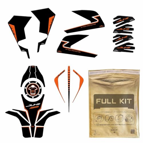 Autocollant Moto KTM Duke 125 2021-2023 Protection Grip Réservoir Carénage Chocs