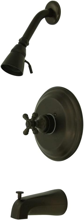 Kingston Brass KB2635BX Metropolitan Tub and Shower Faucet, Oil Rubbed Bronze