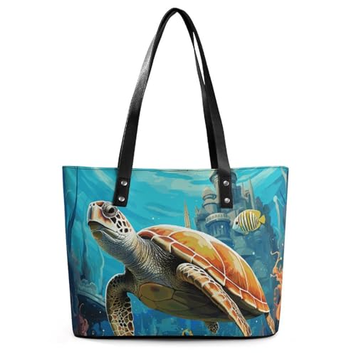 Sac en cuir motif litchi résistant pour les voyages des femmes