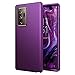 WeLoveCase for Galaxy Note 20 Ultra Case, Cover 3 in 1 Full Body Heavy Duty Protection Hybrid Shockproof TPU Bumper Protective Case for Samsung Galaxy Note 20 Ultra 6.9inch Purple