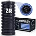 NextRoller 3-Speed Vibrating Foam Roller - High Intensity Vibration for Recovery, Mobility, Pliability Training & Deep Tissue Trigger Point Sports Massage Therapy - Firm Density Electric Back Massager