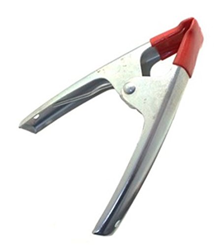 SET 10 PZ. MORSETTO PINZA A MOLLA 160 mm X FISSARE BLOCCARE IN ACCIAIO PUNTE PLASTIF