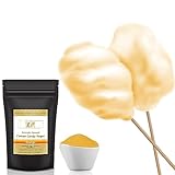 LUX LIFE Lux Life All Natural USA Manufactured Cotton Candy Sugar Flavored Floss Sugar for Cotton Candy Machines (4oz, Orange)