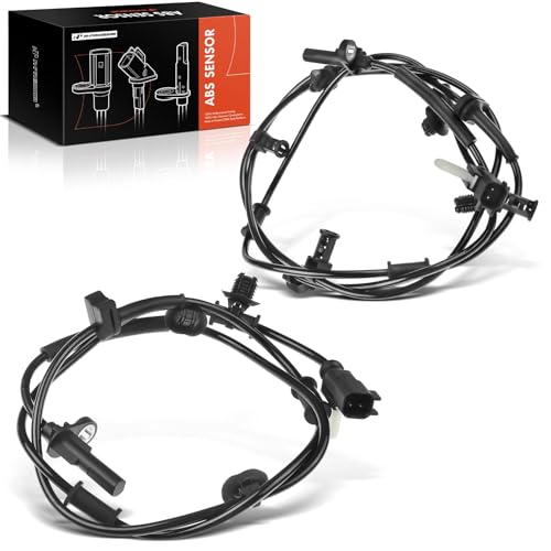 A-Premium 2PC Set Rear ABS Wheel Speed Sensor Compatible with Ford F-150 F150 2015-2020 - Rear Driver & Passenger Side, Replace# FL3Z2C204A, FL3Z2C190A by A-Premium - Used condition - US$35.00