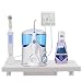 Easy & Eco Life Wall Outlet Organizer Shelf Bathroom Office-15.4"x 5.5" Up To Hold 15 lbs No Tool Damage Free Installation,Ideal for Water Flosser, Electric Toothbrush,Shaver Charging