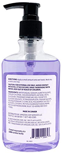 Amazon Brand - Solimo Original Fresh Liquid Hand Soap, 7.5 Fluid Ounce, Pack Of 6 #TOP4