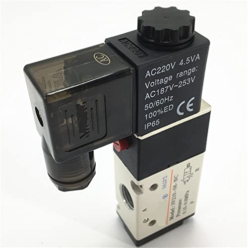 Électrovanne pneumatique 3V210-08-NC AIRTAC AC110V pour circuit d'air comprimé - 6