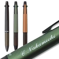 Amazon | 【名入れ】金文字三菱ピュアモルト 4＆1 オークウッド