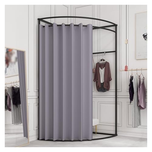 Manque d'espace ? Cabine d'essayage d'angle en C pour boutique - 3