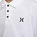 Hurley boys H20-dri Polo T Shirt, White, Small US
