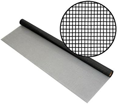 36 in. W x 7 ft. L Charcoal 0.011 Ga. Screen Cloth Fiberglass