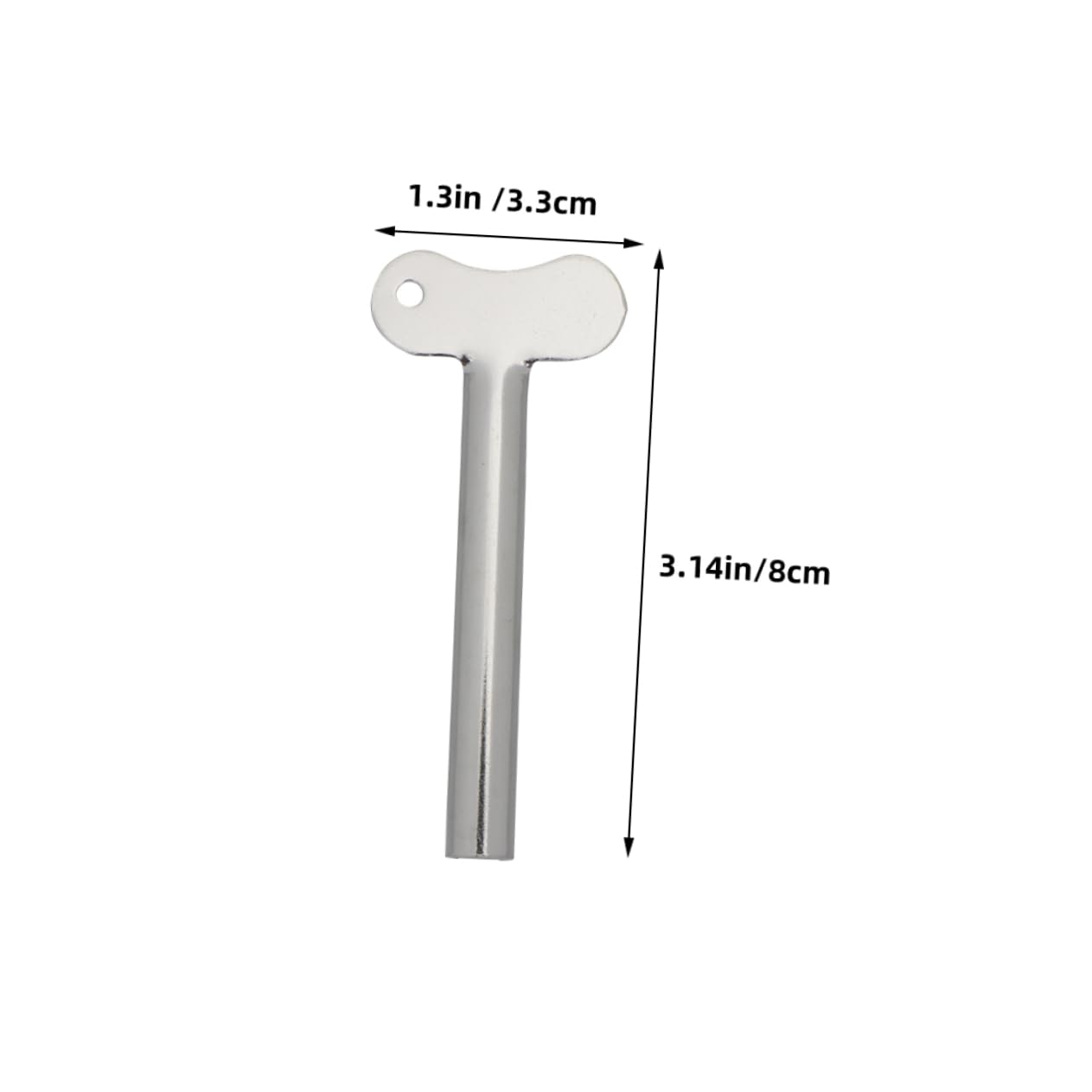 Gogogmee 6pcs Toothpaste Squeezer Bathroom Supplies Key Tube Squeezers Key Toothpaste Tube Squeezers Squeezer Tool Toothpaste Dispenser Keys Dispenser Rollers Tube Wringers Silver Iron