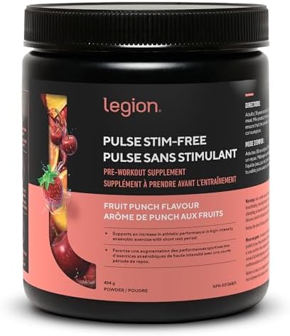 LEGION Pulse Pre Workout Supplement - All Natural Nitric Oxide Pr...