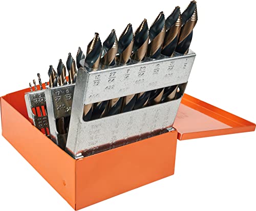 Knkut 29KK10 29 Piece Mechanics Length Step Point Drill Bit Set 1/16 Inch-1/2 Inch thumb #3