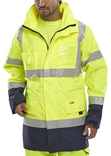 Veste haute visibilité 4XL BSeen BD109 bicolore marine