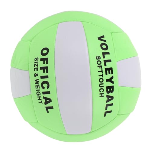 Mipcase Soft Volleyball for Indoor Sports Official Size 5 Inflatable Volleyball Training Ball Practice Equipment