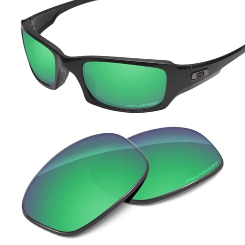 Image of Performance Lenses Compatible with Oakley Fives Squared OO9238, Polarized, UV Protection, Anti-Scratch