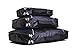 Yugen Packing Cubes 3-Piece Luggage Travel Accessories 210D Rip-Stop Honeycomb Nylon Easy-View Mesh