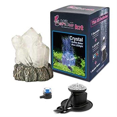 Hydor H2Show Wonders Ornament Kit - Blue Crystal , Blue LED