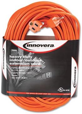 IVR72200 Indoor/Outdoor Extension Cord, 100 Feet, Orange