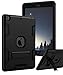 TIANLI Case for iPad Air Three Layer Plastic and Silicone Protection Heavy Duty Shockproof Protective Cover for iPad Air 9.7 inch - Black
