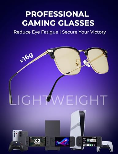 Image of ZanyLen Blue Light Blocking Glasses Men Computer Gaming Glasses For Mens