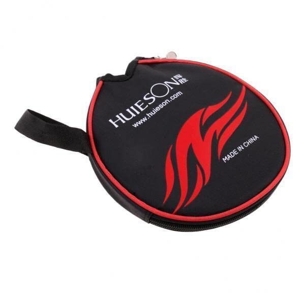 Merishopp 3xTable Tennis Racket Bag Ping Pong Paddle Bat Holder Pouch Case Black Red | Paddles | Table Tennis, Ping Pong | Indoor Games-image-46