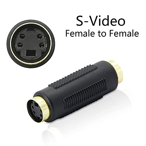 Adaptador S-Video Hembra a Hembra 2 unidades miniatura 3