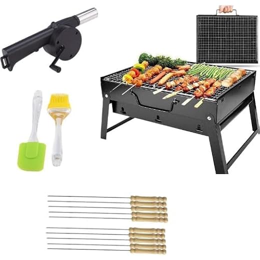 Qwebars Foldable Charcoal Grill