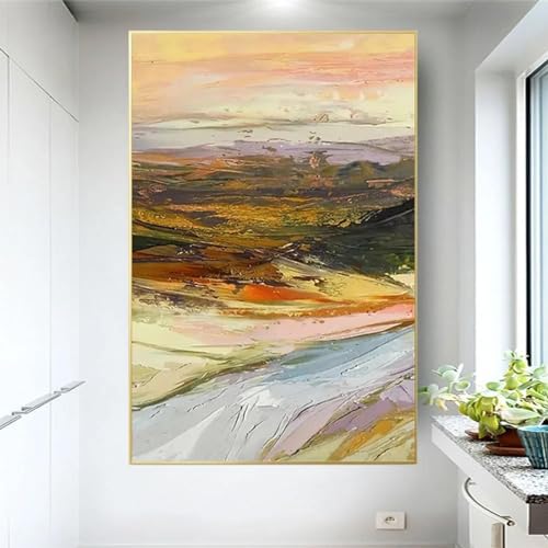Rompez la monotonie de vos murs vides grâce à ce grand tableau montagne en relief