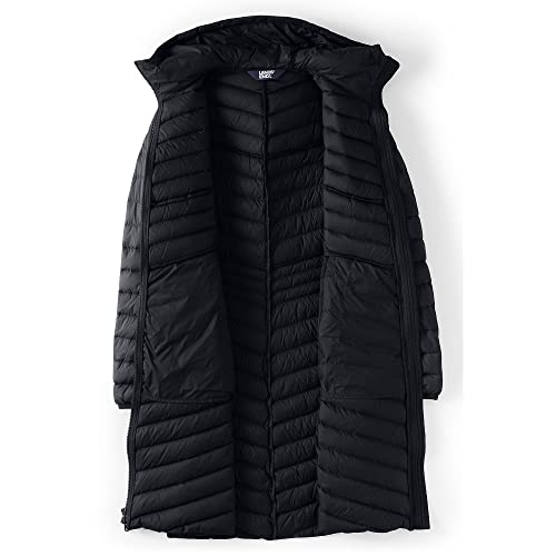 Lands' End Women's Ultralight Packable Long Down Coat4
