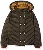 veste scotch and soda femme  Scotch & Soda R´Belle Padded Jacket with Detachable Hood in Short Length Blouson, Vert (Military 360), 128 Fille