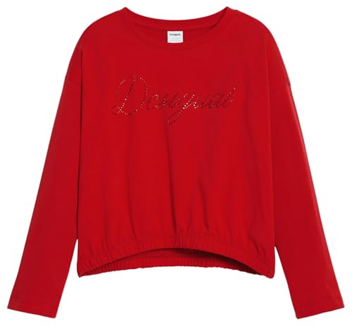 T-shirt Desigual fille motif créatif et coton doux 25wgtk26 confortable