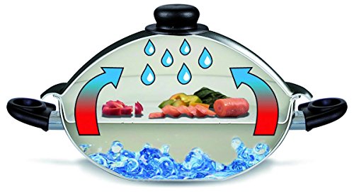 Silex Italia Ecoceram Vesuvio Wok, Alluminio