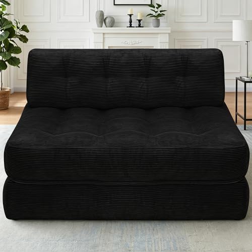 HABUTWAY Folding Sofa Bed with Pillows and Handle