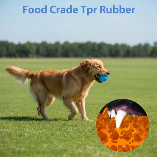 36 Pelotas Mordibles Sonoras para Perro 2.5 Pulgadas miniatura 6