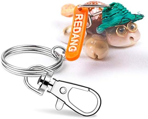 100 Pcs Swivel Snap Hook and Key Rings with Chain and Jump Rings for Keychain Lanyard DIY Jewelry Crafts Accessories(50 Pcs Lanyard Snap Hooks+50 Pcs Keychain Rings with Jump Rings)