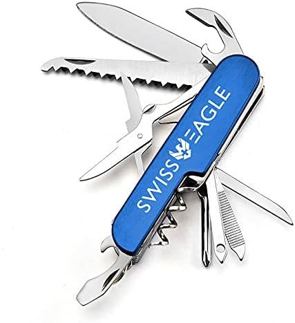 Swiss Eagle Multi-Tool Army Knife - Packs 11 Tools In Your Pocket