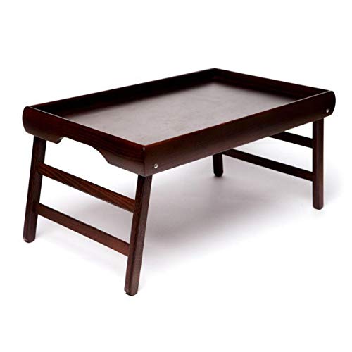 Breakfast Table Laptop table with Folding Legs Foldable Serving Portable Laptop Tray Snack Tray Breakfast Tray Bed Table Drawing Table