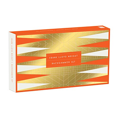 Galison Frank Lloyd Wright Backgammon Set
