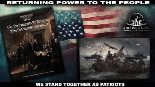 7.3.26: Returning POWER to the PEOPLE, Save America Act, JAG officers, Let FREEDOM RING, PRAY!