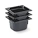 Vollrath 9066420 - 1/6 Sp Pan 150Mm, 6"/ Black
