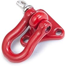 RC Model Car Metal Tow Hooks Buckle Towing Shackle for 1/10 RC Crawler Car TRX4 TRX6 D90 D110 SCX10 CC01 TF2 Style A