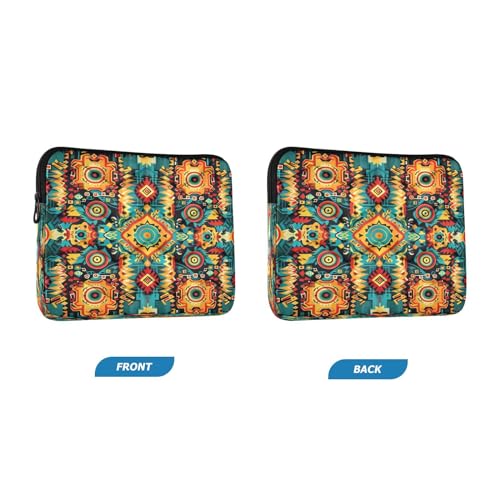 Funda para portátil 13-14 pulgadas impermeable con diseño étnico miniatura 2