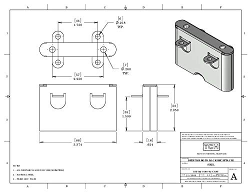 Image of Southco Roto Lock Kit - Concealed Panel Fastening Draw Latch Coffin Lock Deep Tab - R2-0160-02 & R2-0169-02