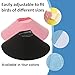 hokable 4Pack Bird Cone Collar, Anti-Grab Feather Plucking Wound Healing Safety Elizabethan Collar, Protective Recovery Cones for Budgerigar Cockatiel Lovebirds Cockatoo Parrots (XS)